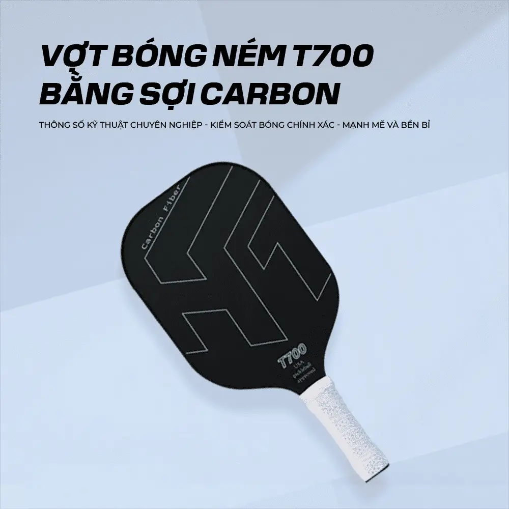 Sự khác biệt giữa vợt pickleball carbon và sợi kevlar